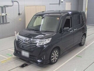 2017 Toyota Roomy I, чёрный, 580000 рублей, вид 1
