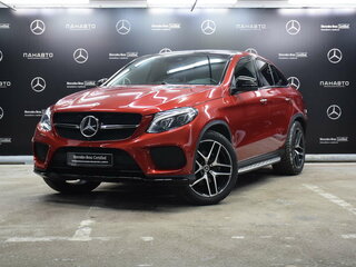 2017 Mercedes-Benz GLE Coupe 350 d I (C292), красный, 5298000 рублей, вид 1