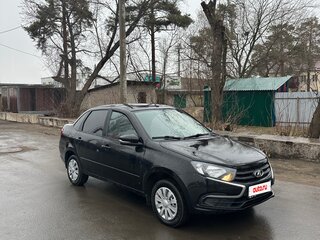 2022 Lada (ВАЗ) Granta Euro-2 I Рестайлинг, чёрный, 575000 рублей, вид 1