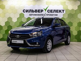 2021 Lada (ВАЗ) Vesta I, синий, 1110000 рублей, вид 1