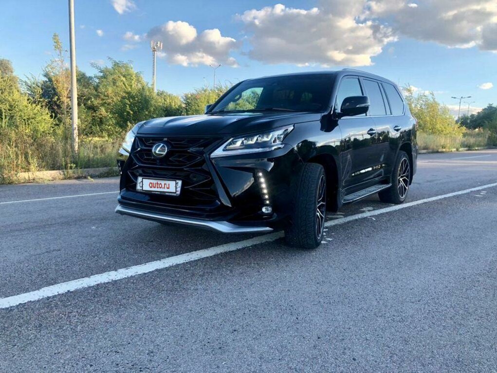 Lexus LX 570 2018 синий