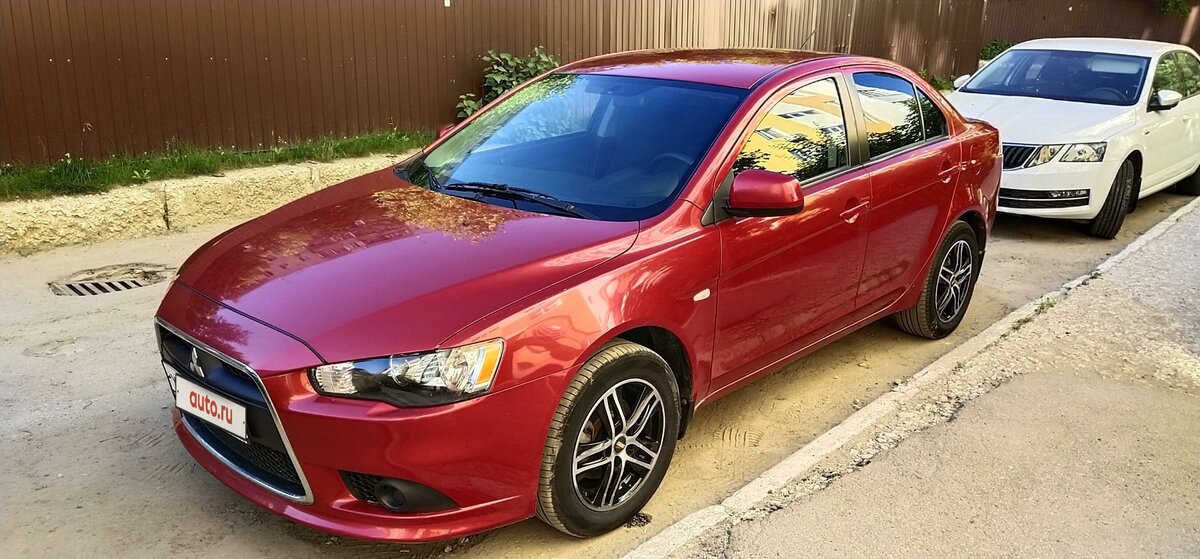 Lancer x рестайлинг