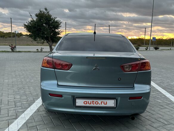2007 Mitsubishi Lancer X, серый, 660000 рублей - вид 5