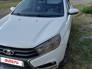 2019 Lada (ВАЗ) Vesta SW I, белый, 600000 рублей, вид 1