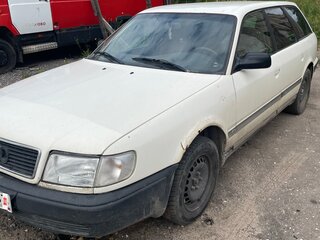 1993 Audi 100 IV (C4), белый, 100000 рублей, вид 1