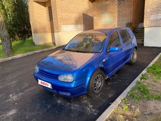 1999 Volkswagen Golf IV, голубой, 300000 рублей, вид 1