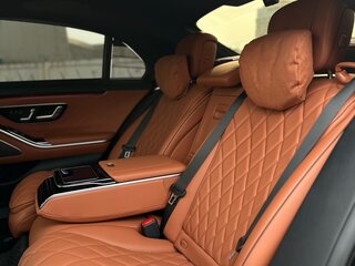 2021 Mercedes-Benz S-Класс 450 Long 4MATIC VII (W223), чёрный, 10100000 рублей, вид 5