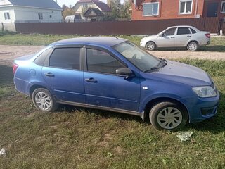 2017 Lada (ВАЗ) Granta I, синий, 480000 рублей, вид 1
