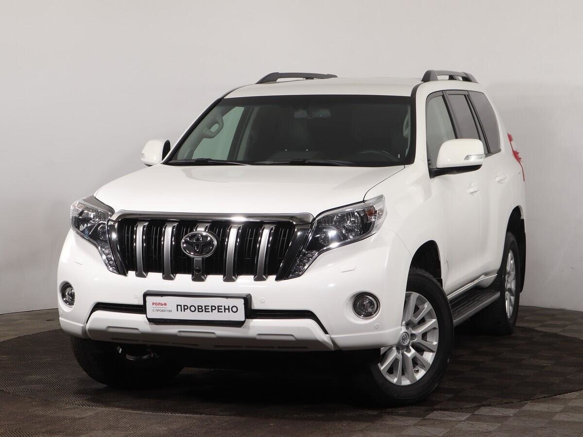 Toyota Land Cruiser Prado 2014 Р±РµР»С‹Р№
