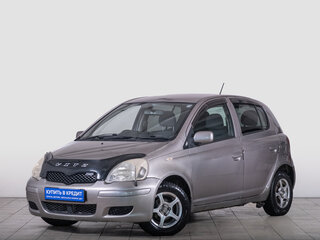 2003 Toyota Vitz I (P10), серый, 349000 рублей, вид 1