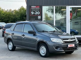 2014 Lada (ВАЗ) Granta I, серый, 349000 рублей, вид 1