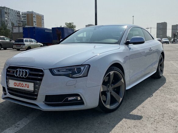 2012 Audi S5 I (8T) Рестайлинг, белый
