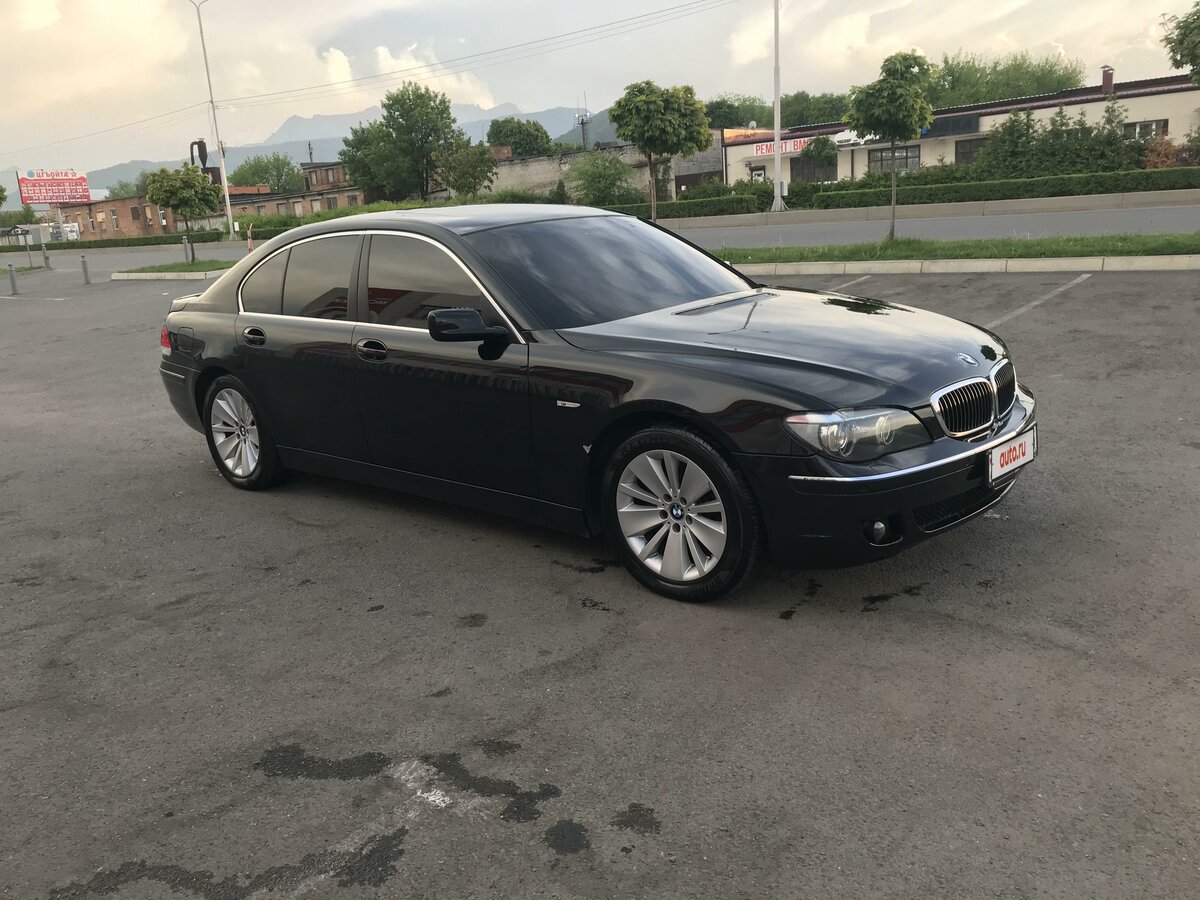 Купить б/у BMW 7 серии IV (E65/E66) Рестайлинг 750i 4.8 AT