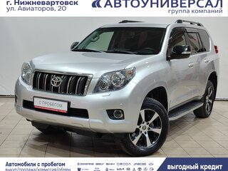 2012 Toyota Land Cruiser Prado 150 Series, серебристый, 3250000 рублей, вид 1