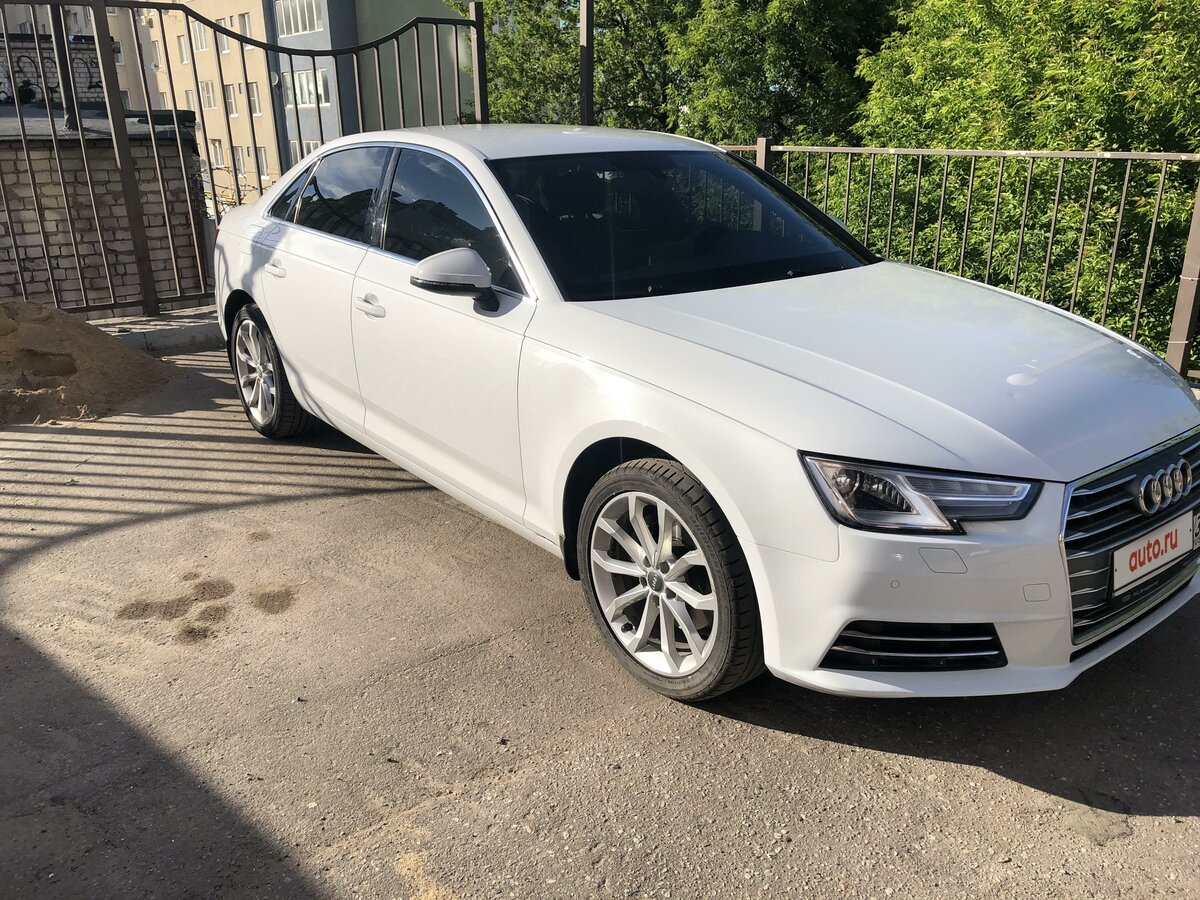 Audi a4 белая
