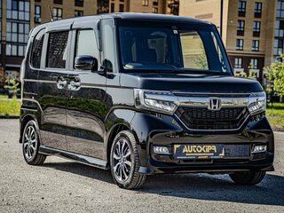2018 Honda N-BOX II, чёрный, 945000 рублей, вид 1