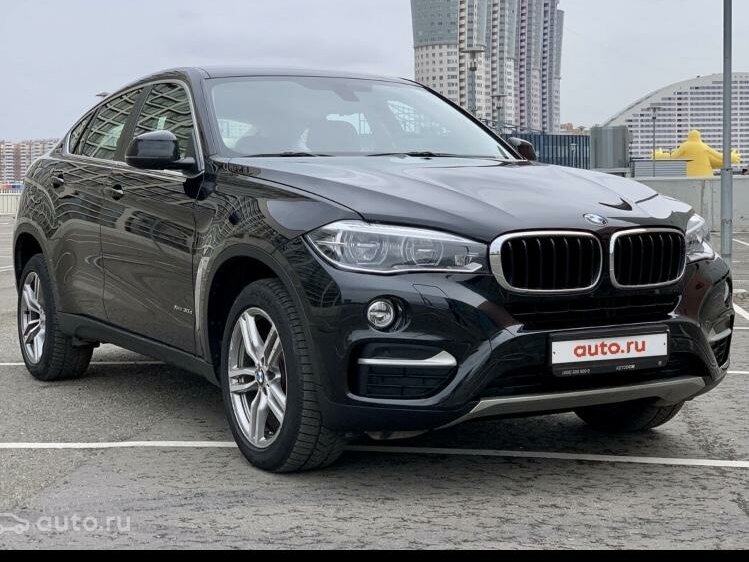 Купить б/у BMW X6 II (F16) 30d 3.0d AT (249 л.с.) 4WD дизель автомат в ...
