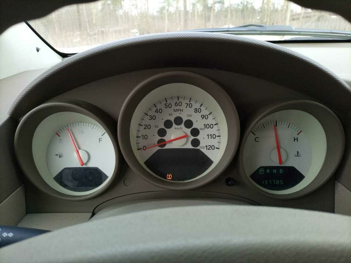 Панель приборов dodge caliber