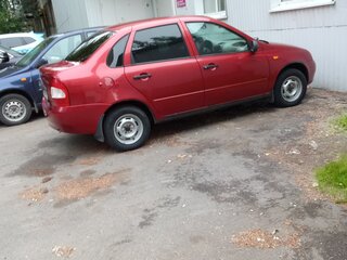 2006 Lada (ВАЗ) Kalina I, красный, 300000 рублей, вид 1