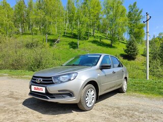 2021 Lada (ВАЗ) Granta I Рестайлинг, серый, 700000 рублей, вид 1