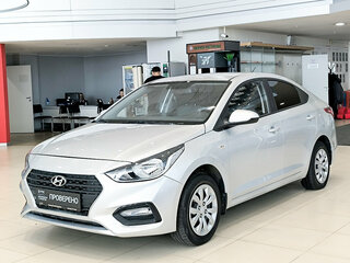 2019 Hyundai Solaris II, серебристый, 1190000 рублей, вид 1