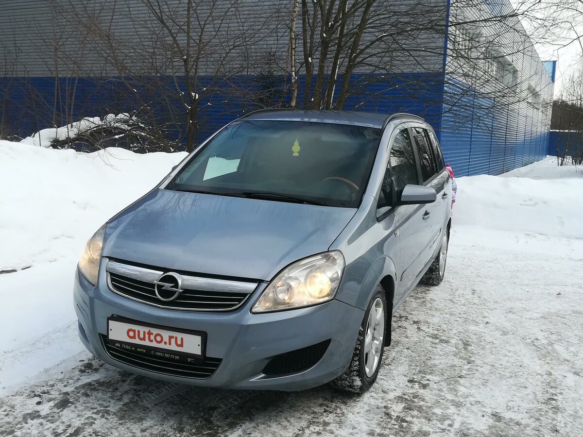Opel Zafira b Рестайлинг