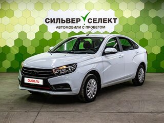 2021 Lada (ВАЗ) Vesta I, белый, 950000 рублей, вид 1