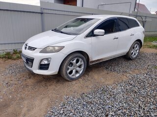 2011 Mazda CX-7 I Рестайлинг, белый, 700000 рублей, вид 1