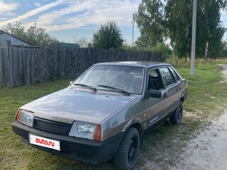 2001 Lada (ВАЗ) 21099, серебристый, 75000 рублей, вид 1