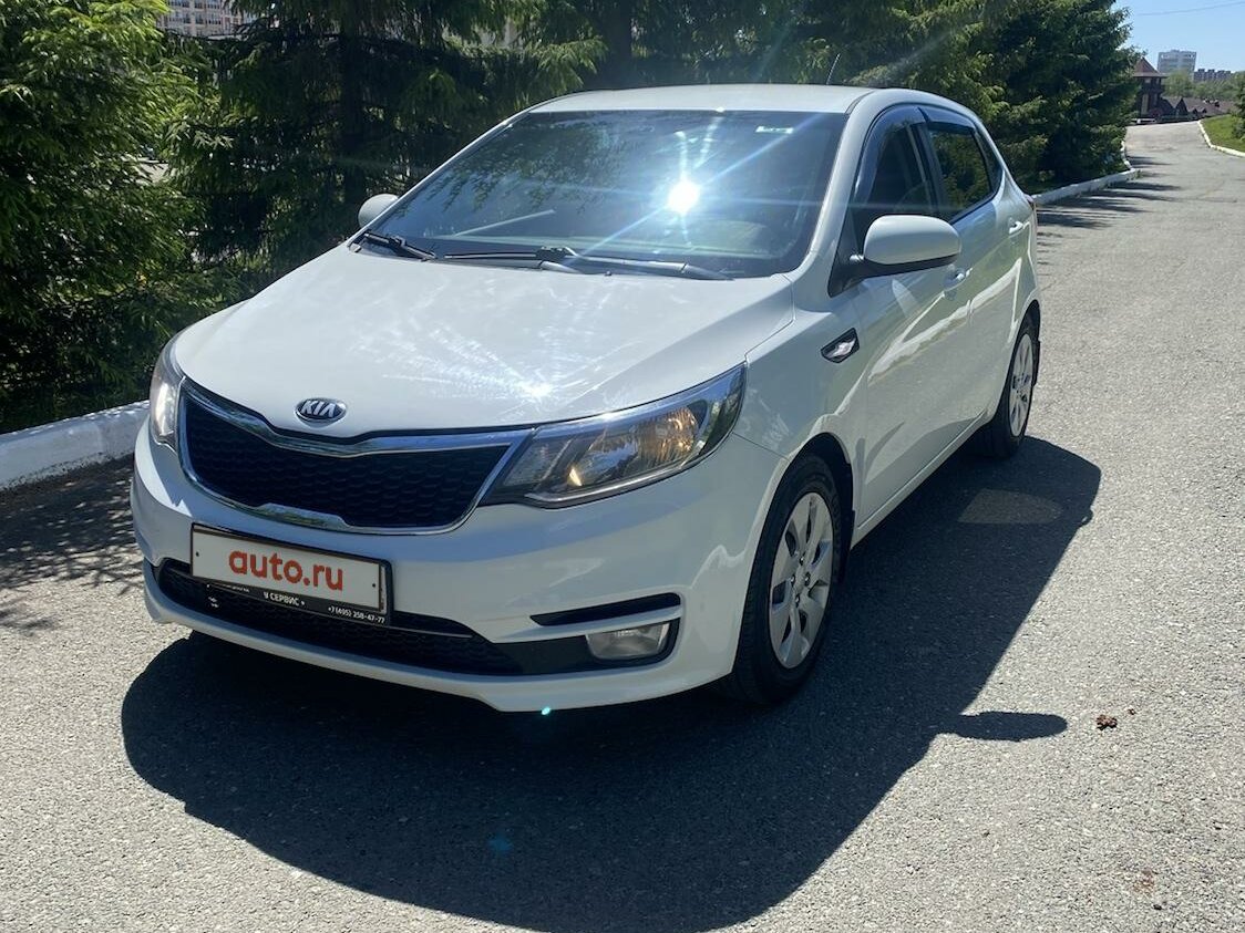 Купить б/у Kia Rio III Рестайлинг 1.6 MT (123 л.с.) бензин механика в ...