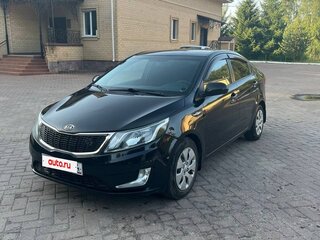 2012 Kia Rio 4-speed III, чёрный, 860000 рублей, вид 1