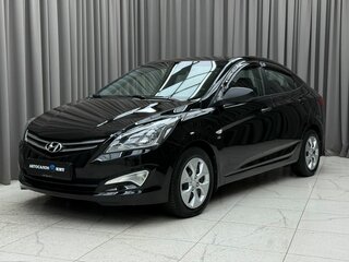 2014 Hyundai Solaris I Рестайлинг, чёрный, 1080000 рублей, вид 1