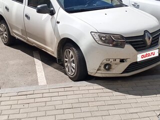 2019 Renault Logan II Рестайлинг, белый, 500000 рублей, вид 1