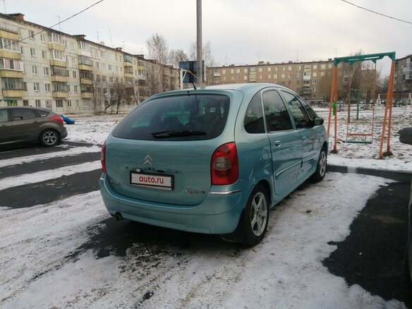 2004 Citroen Xsara Picasso, голубой - вид 2