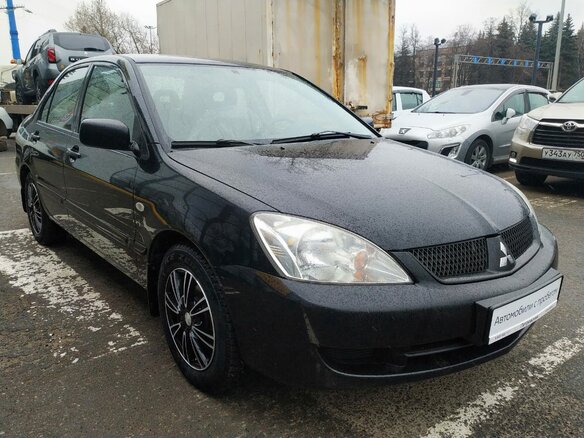 2006 Mitsubishi Lancer IX Рестайлинг, чёрный - вид 2
