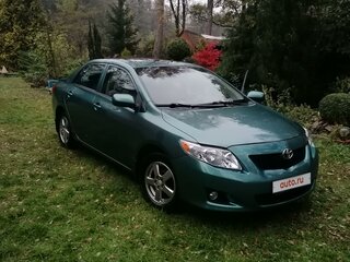 2009 Toyota Corolla X (E140, E150), зелёный, 820000 рублей, вид 1