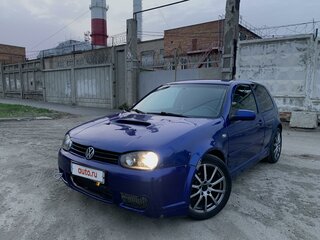 1999 Volkswagen Golf IV, голубой, 300000 рублей, вид 1