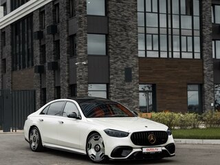 2021 Mercedes-Benz S-Класс 400 d Long 4MATIC VII (W223), белый, 18250000 рублей, вид 1