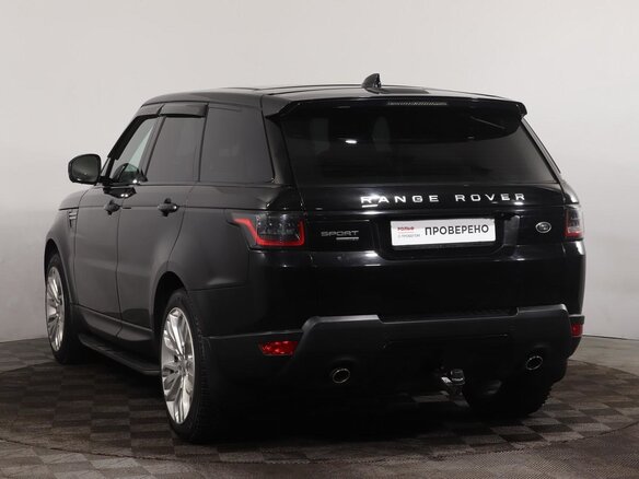 2017 Land Rover Range Rover Sport II, чёрный - вид 3