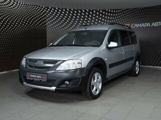 2017 Lada (ВАЗ) Largus Cross I, серебристый, 716000 рублей, вид 1