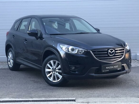 2016 Mazda CX-5 I Рестайлинг, чёрный - вид 2