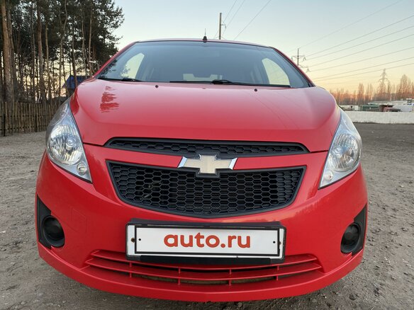 2011 Chevrolet Spark III, красный - вид 2