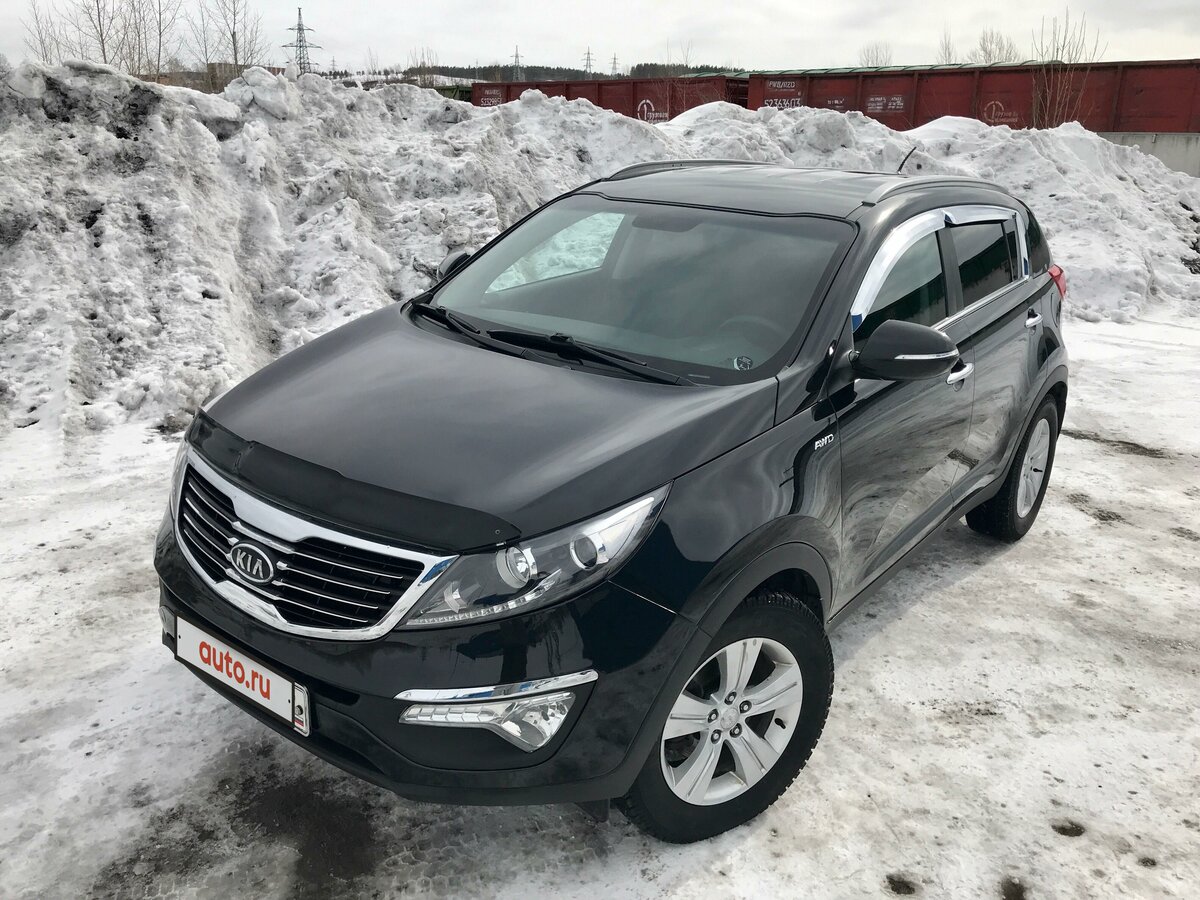Kia Sportage 2010 черный