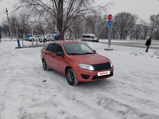 2014 Lada (ВАЗ) Granta I, оранжевый, 430000 рублей, вид 1