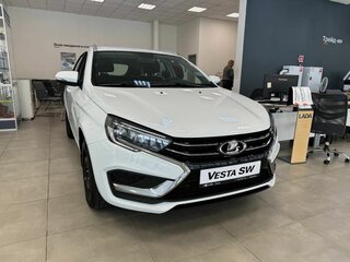2024 Lada (ВАЗ) Vesta SW I Рестайлинг (NG), белый, 1875000 рублей, вид 1