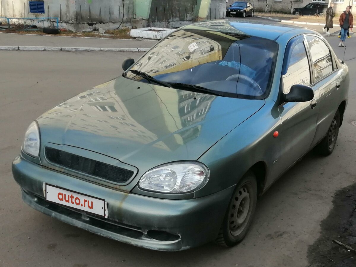 Шивроле lanos хэтчбек зелёный