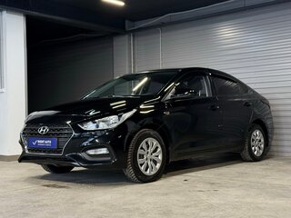 2019 Hyundai Solaris II, чёрный, 1290000 рублей, вид 1