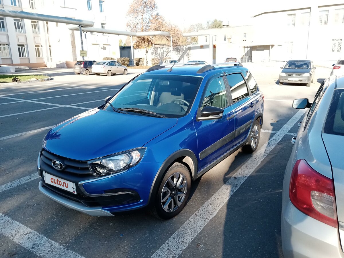 Lada Granta Cross синяя