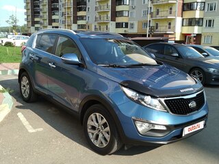 2014 Kia Sportage III Рестайлинг, синий, 1500000 рублей, вид 3