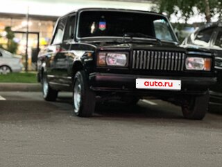 2011 Lada (ВАЗ) 2107, чёрный, 350000 рублей, вид 1